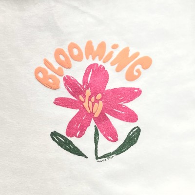 Conj Off Blooming e Shorts Pink